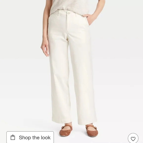 Universal Thread Mid-Rise Straight Leg Relaxed Chino Pants - Picture 2 of 8